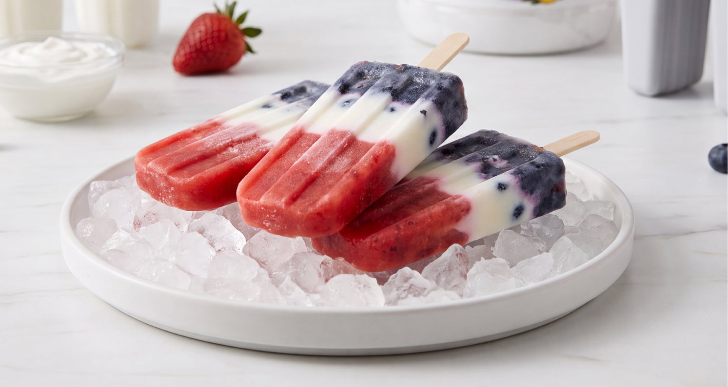 Firecracker Layered Popsicles