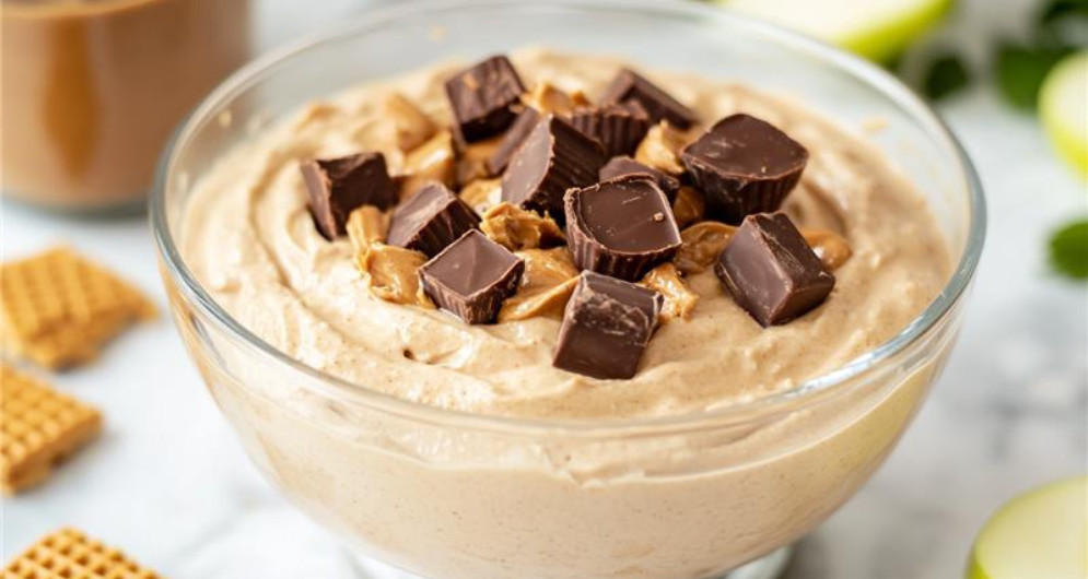 Peanut Butter Cheesecake Protein Dip