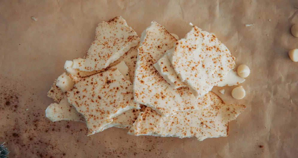 White Chocolate Protein Bark