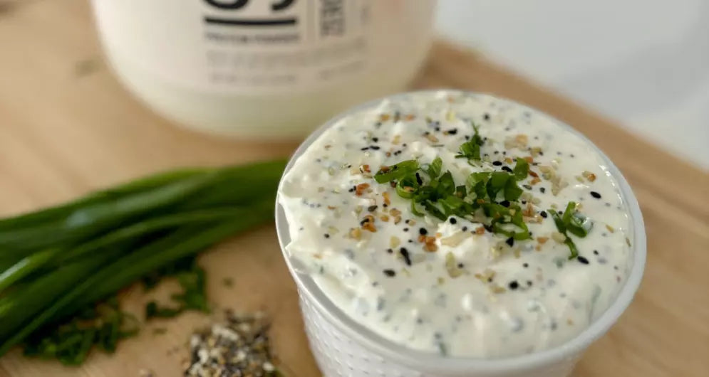Protein Everything Bagel Cream Cheese Dip