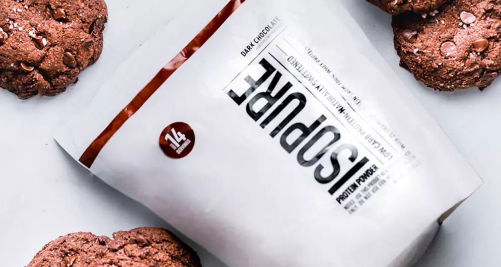 DOUBLE CHOCOLATE PROTEIN COOKIES