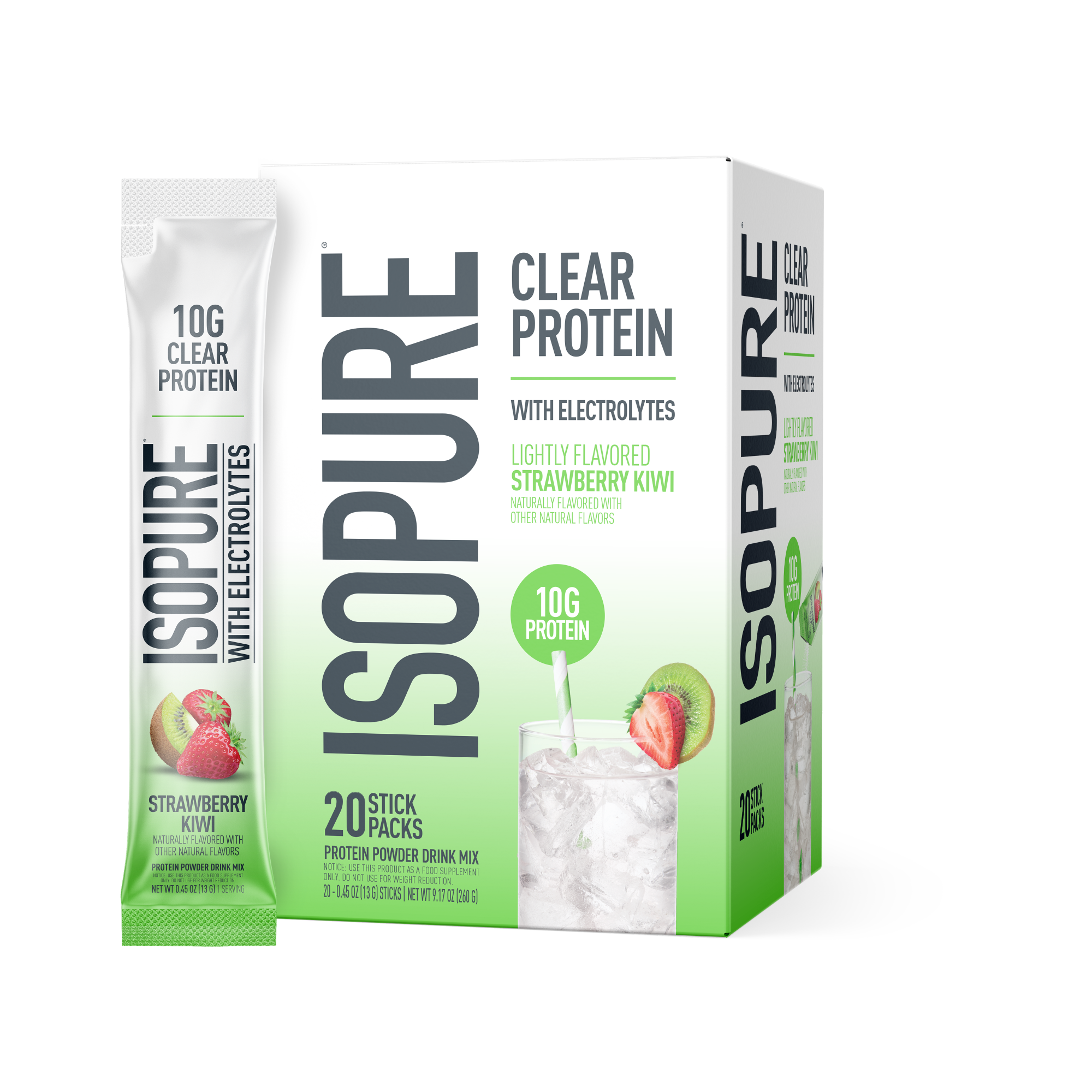 ISOPURE® Clear Protein Stick Packs