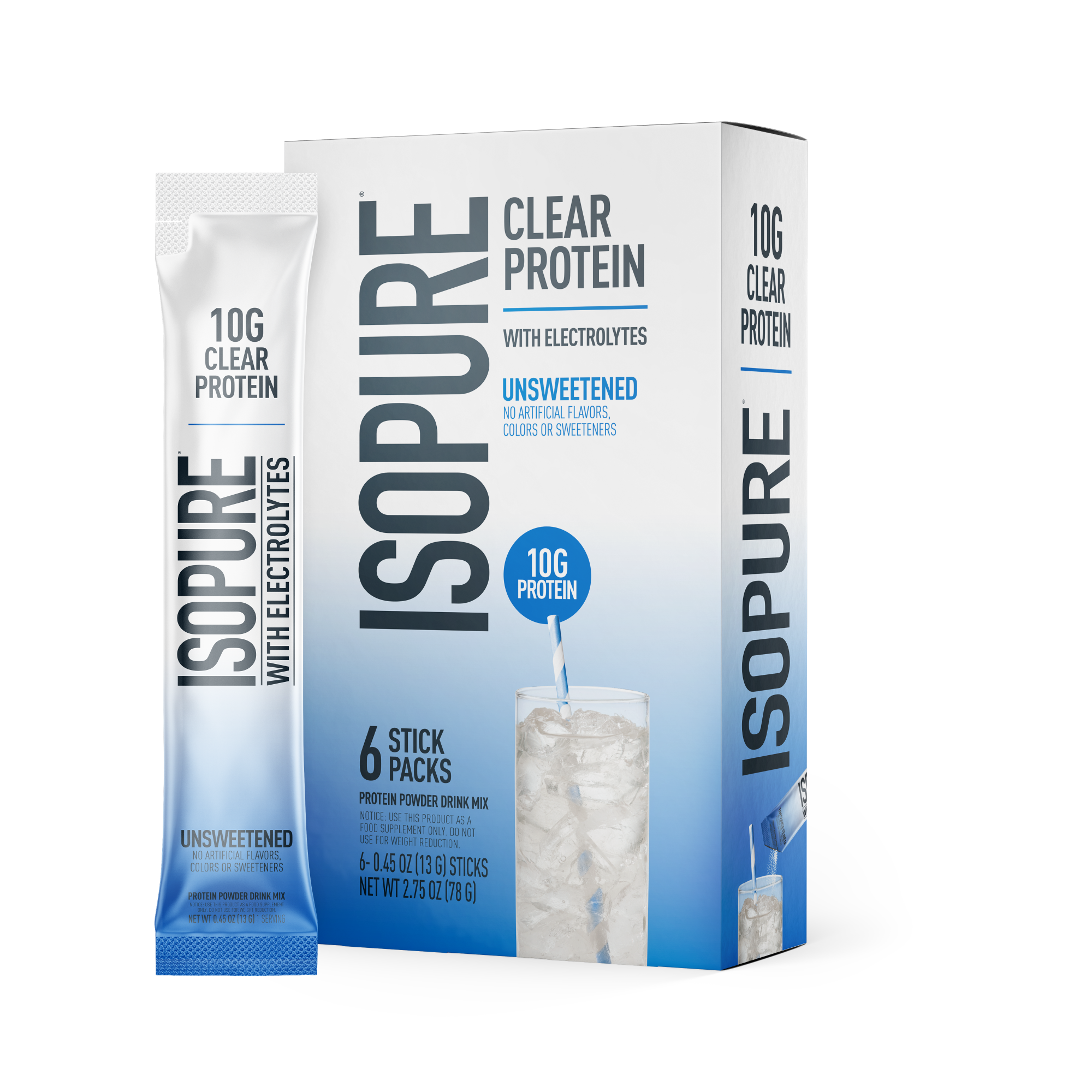 ISOPURE® Clear Protein Stick Packs