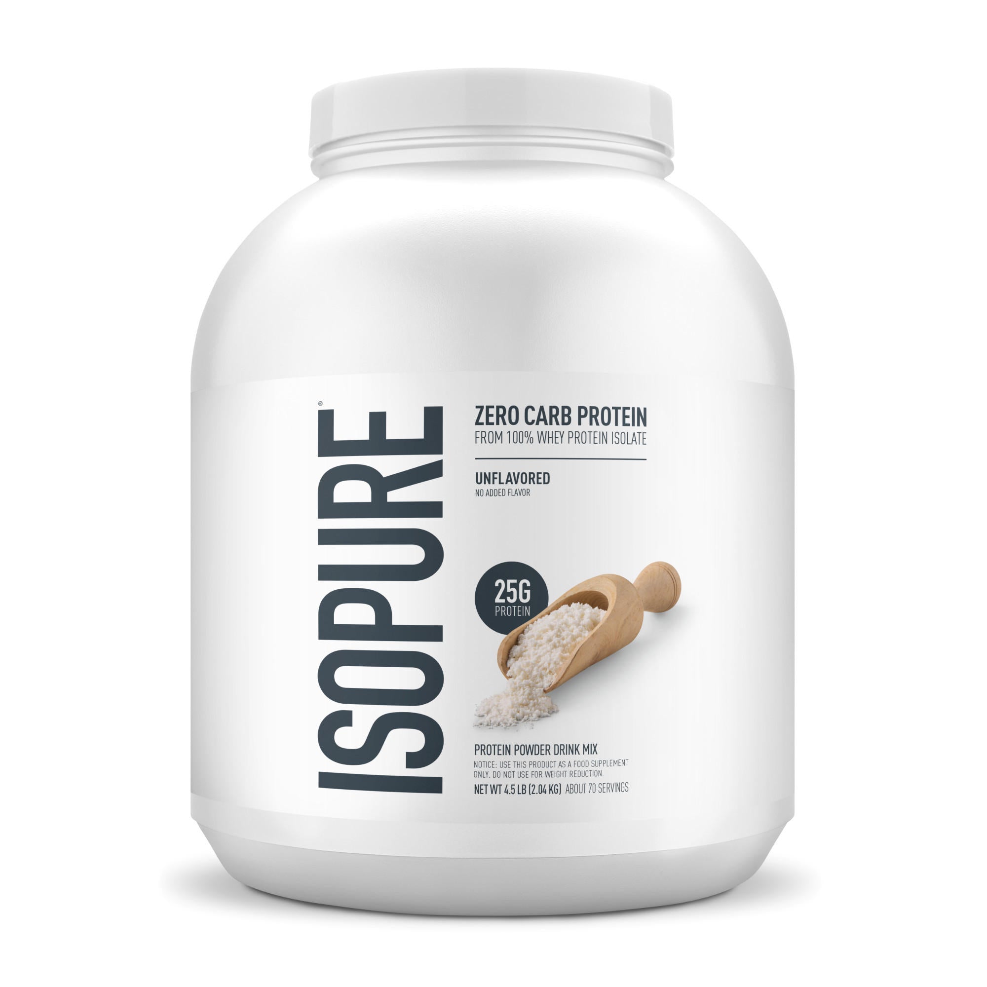 ISOPURE® ZERO CARB PROTEIN UNFLAVORED