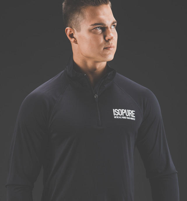 ISOPURE® MEN'S 1/4 ZIP LIGHTWEIGHT PULLOVER