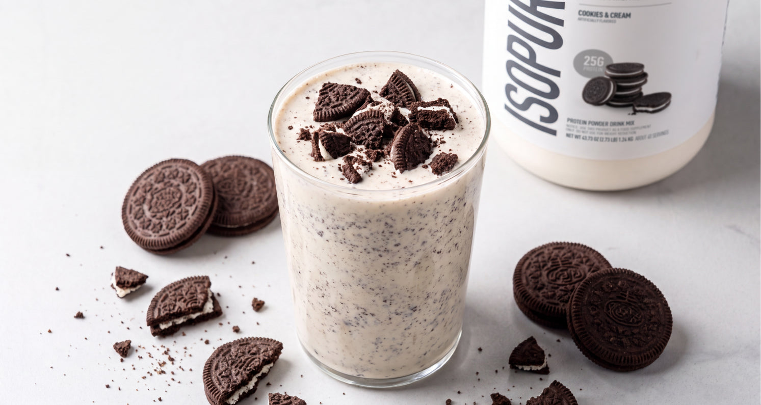 Cookies & Cream Protein Milkshake