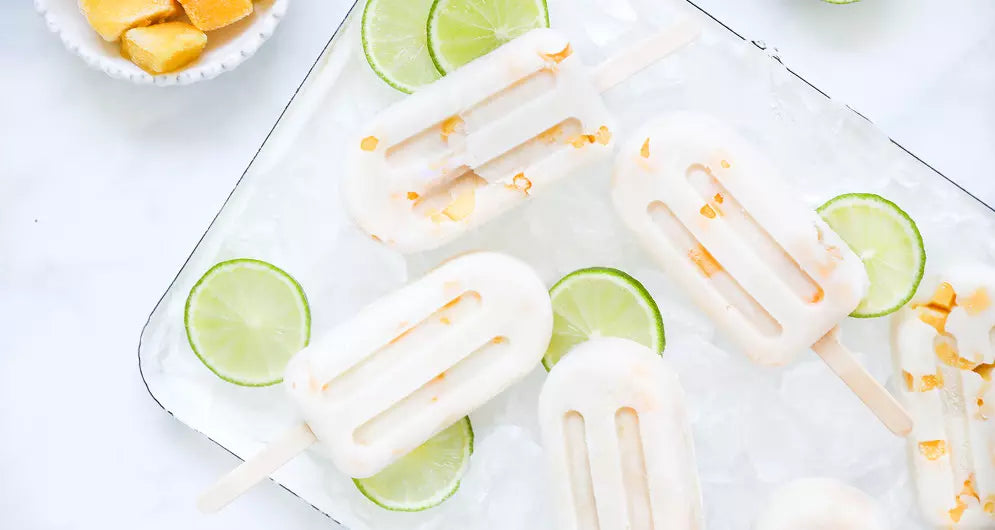 Tropical Protein Popsicles