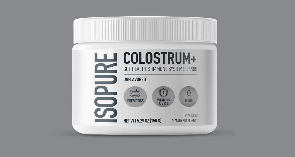 Isopure Colostrum & Gut Health Exploring Bimuno Prebotic Fibers