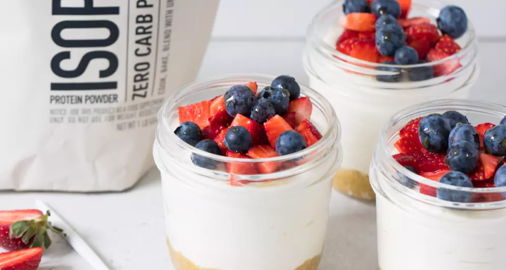 ISOPURE CHEESECAKE JARS