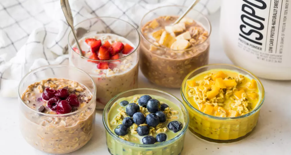 ISOPURE OVERNIGHT OATS 5 WAYS