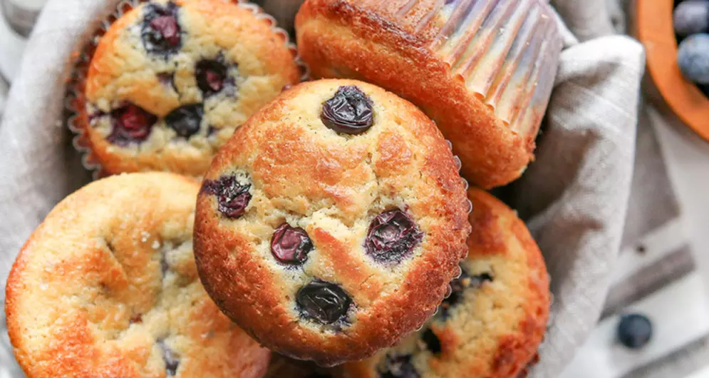 Keto Blueberry Muffins