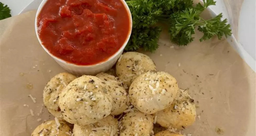 Garlic Parmesan Bread Bites