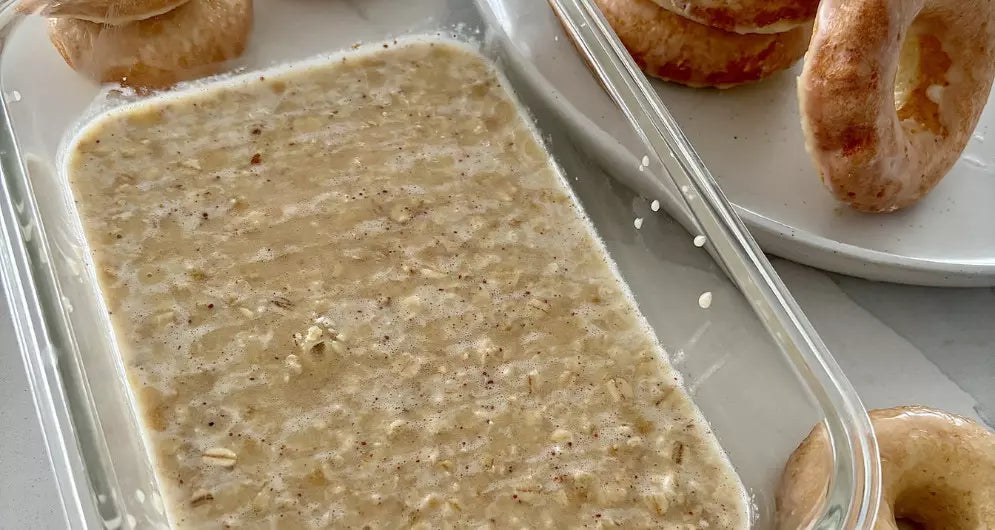 Glazed Donut Overnight Oats