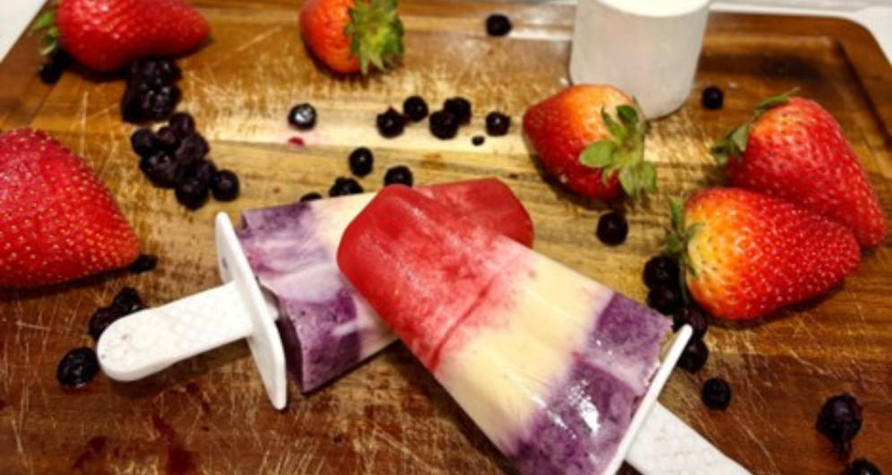 Firecracker Layered Popsicles
