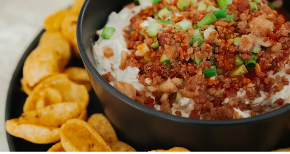 Game Day Bacon Buffalo Protein Dip
