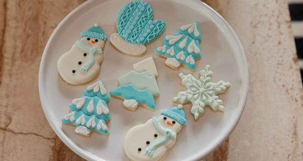 Protein Iced Sugar Cookies