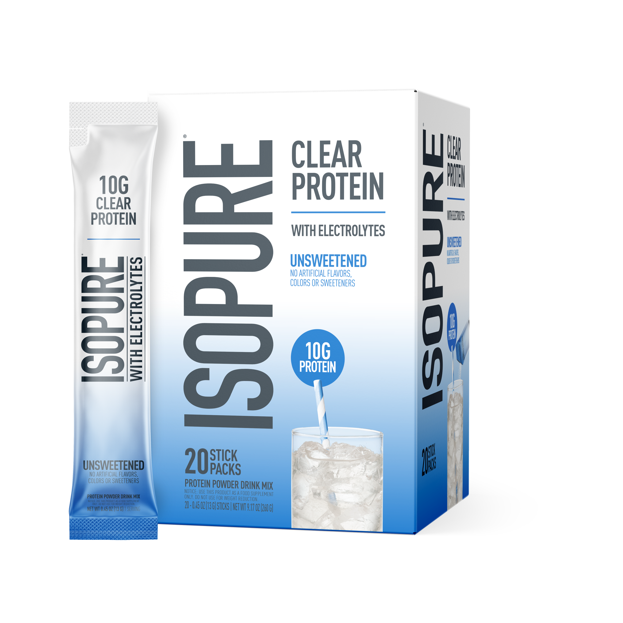 ISOPURE® Clear Protein Stick Packs