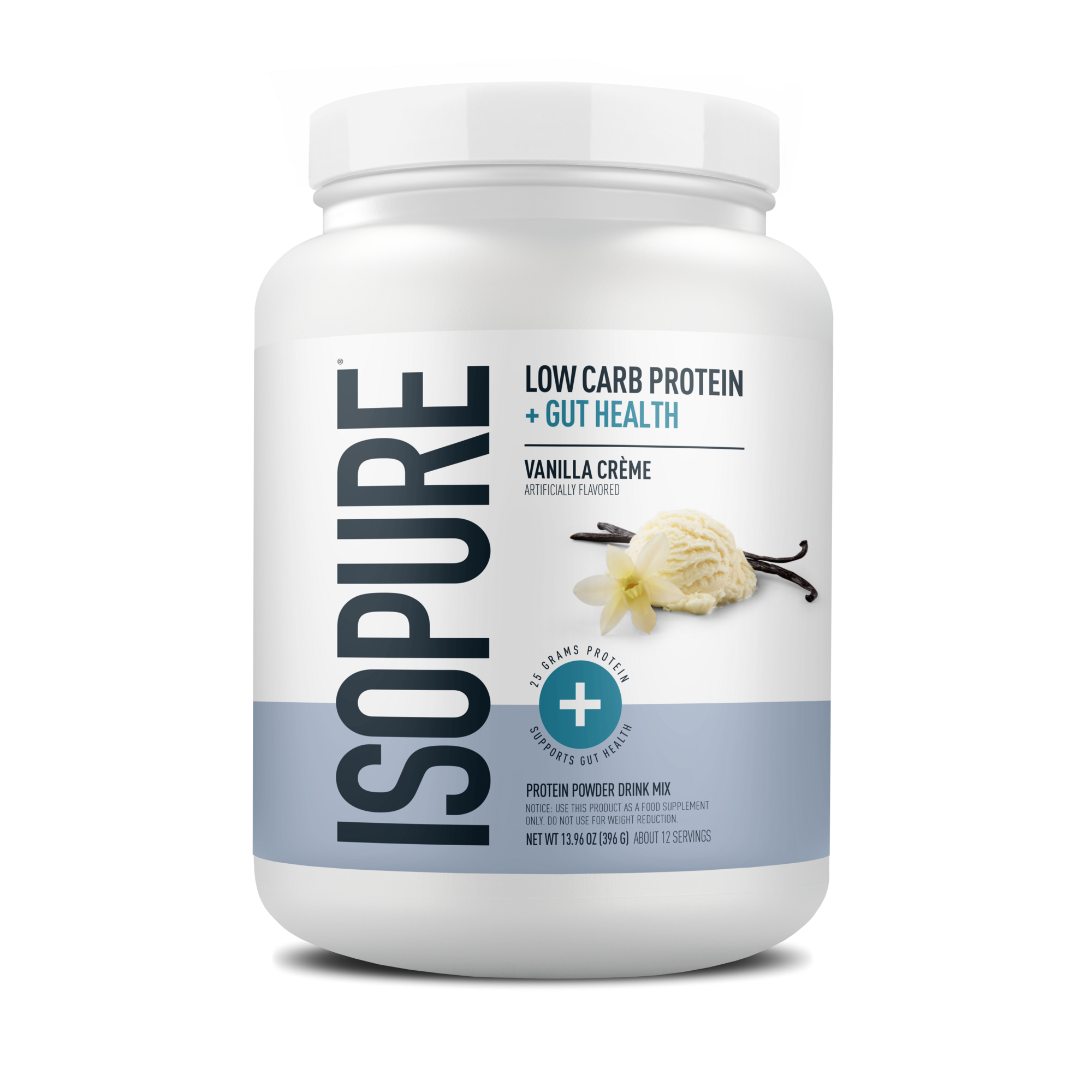 ISOPURE® Low Carb Protein + Gut Health