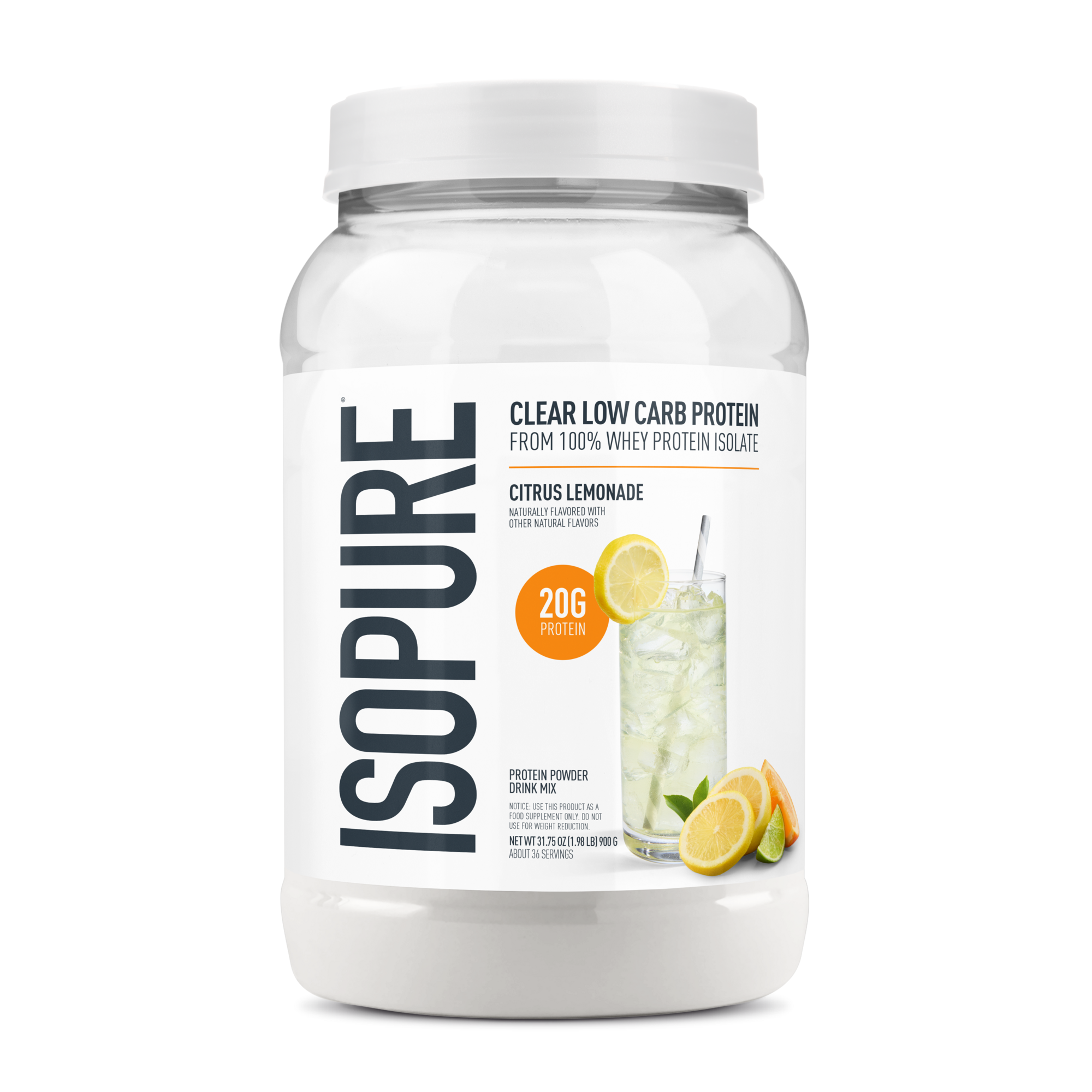ISOPURE® CLEAR LOW CARB PROTEIN