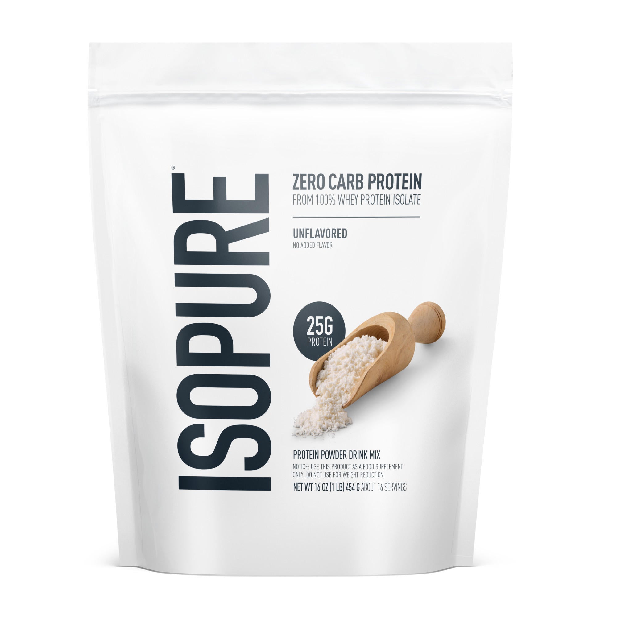 ISOPURE® ZERO CARB PROTEIN UNFLAVORED