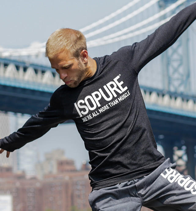 ISOPURE® MEN'S SEAMLESS LONG SLEEVE SHIRT